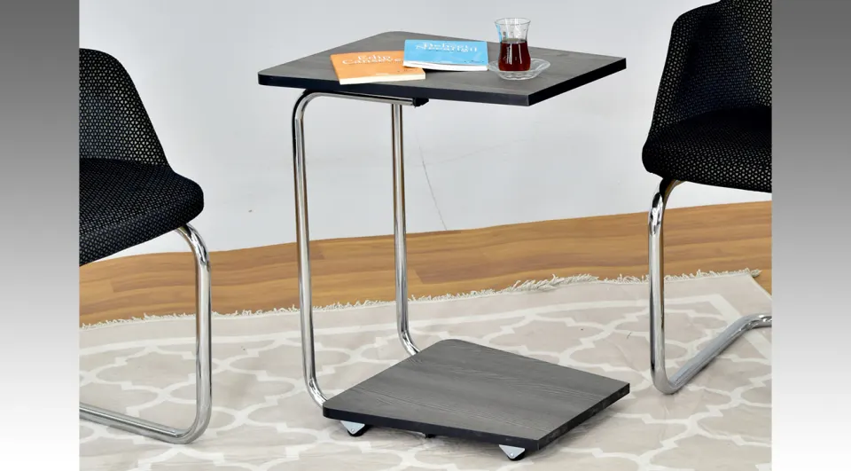 Cef Wheeled Side Table