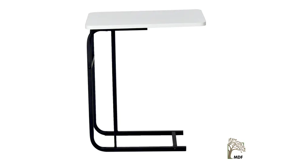 Meltem White Side Table