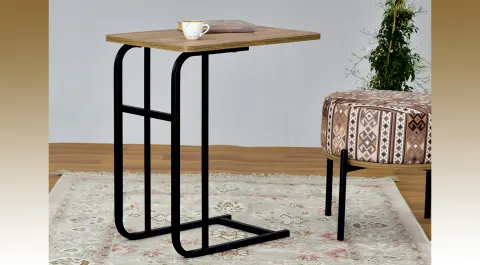 Meltem Chestnut Side Table