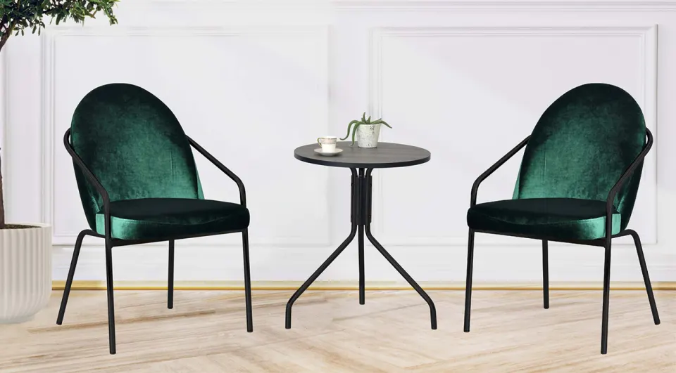 Oya Anthracite Side Table