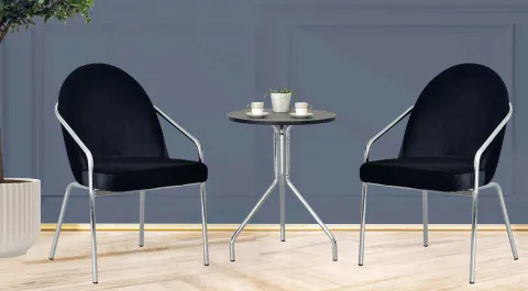 Oya Anthracite Side Table 2