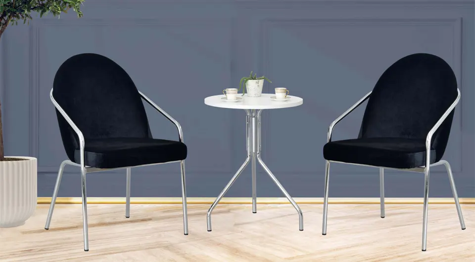 Oya White Side Table 2