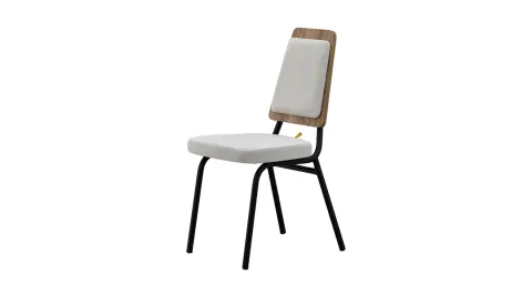 Altay White Chestnut Chair