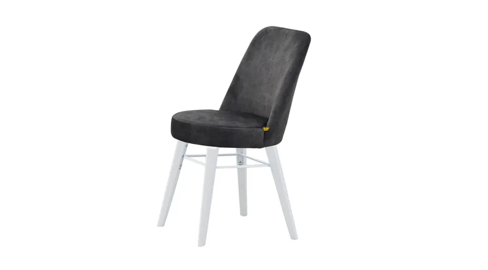 Asgold Gray White Chair