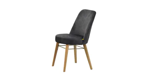 Asgold Gray Natural Chair