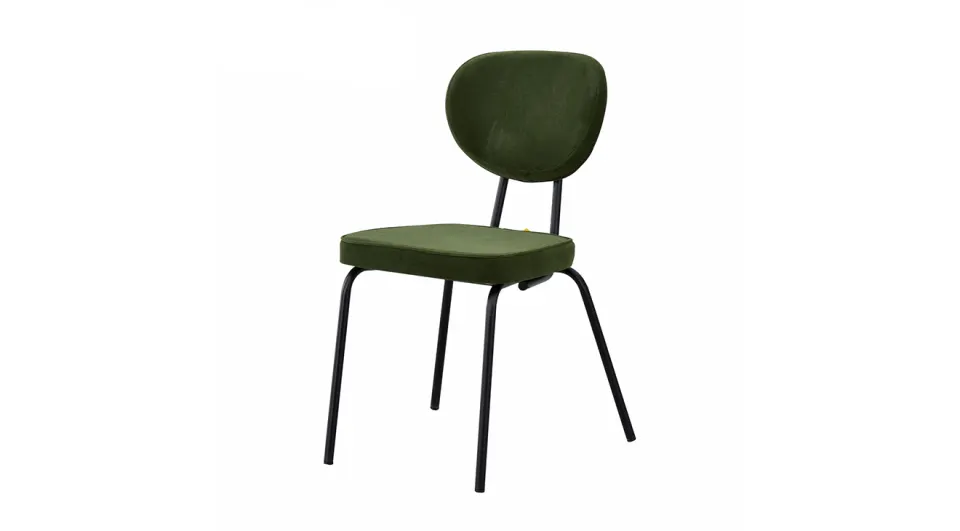 Damla Khaki Black Chair