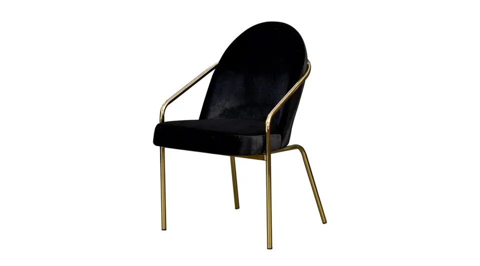 Midyat Black Chair