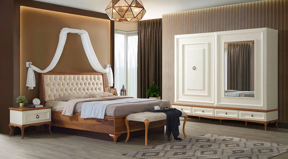 Ocean Sliding Door Bedroom Set
