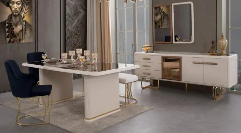 New Zen Modern Dining Room Set