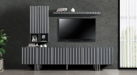 Sude Anthracite Tv Unit