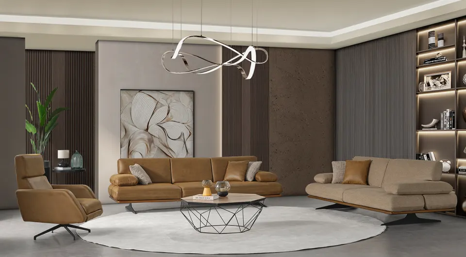Milano Modern Sofa Set