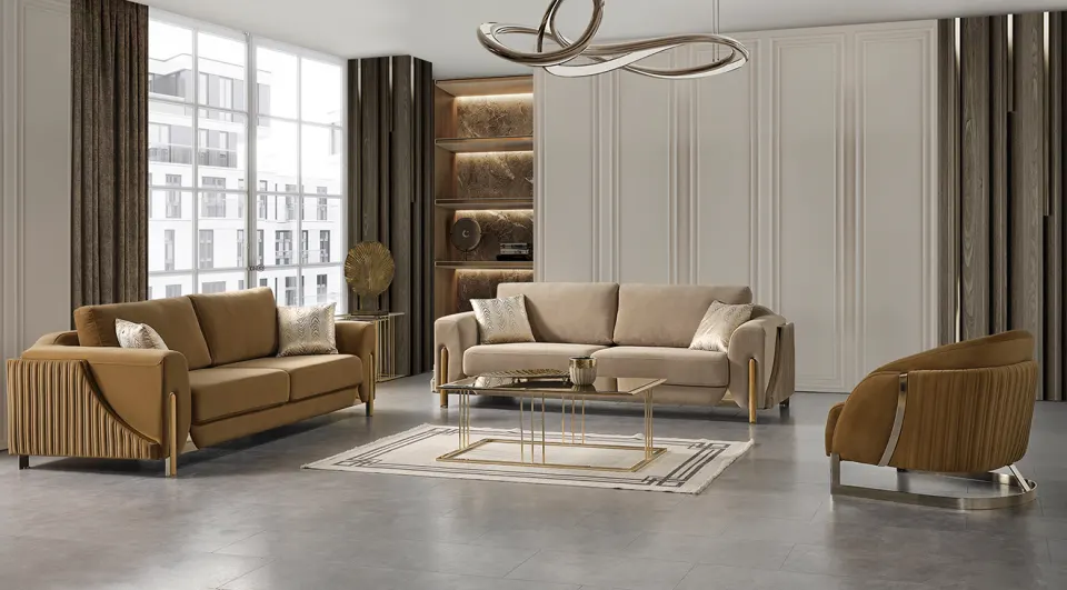Olivia Modern Sofa Set