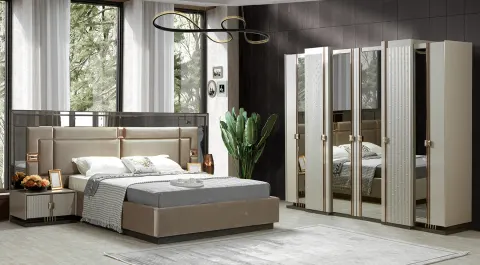 New Tog 6 Door Bedroom Set