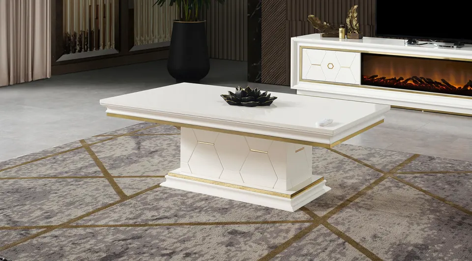 Yusra Premium Moonstone Coffee Table
