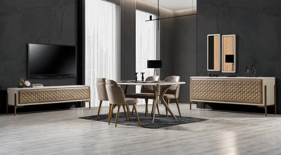 Fenomen Wooden Leg Dining Room Set