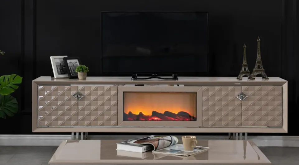 Vita Fireplace Tv Unit