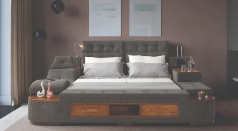 Luxe Life Massage Sound System Smart Bedstead