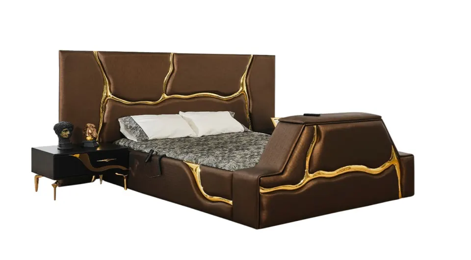 Natura Tv Mechanism Double Bedstead