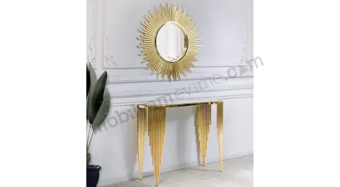 Piano Gold Metal Leg Dresuar