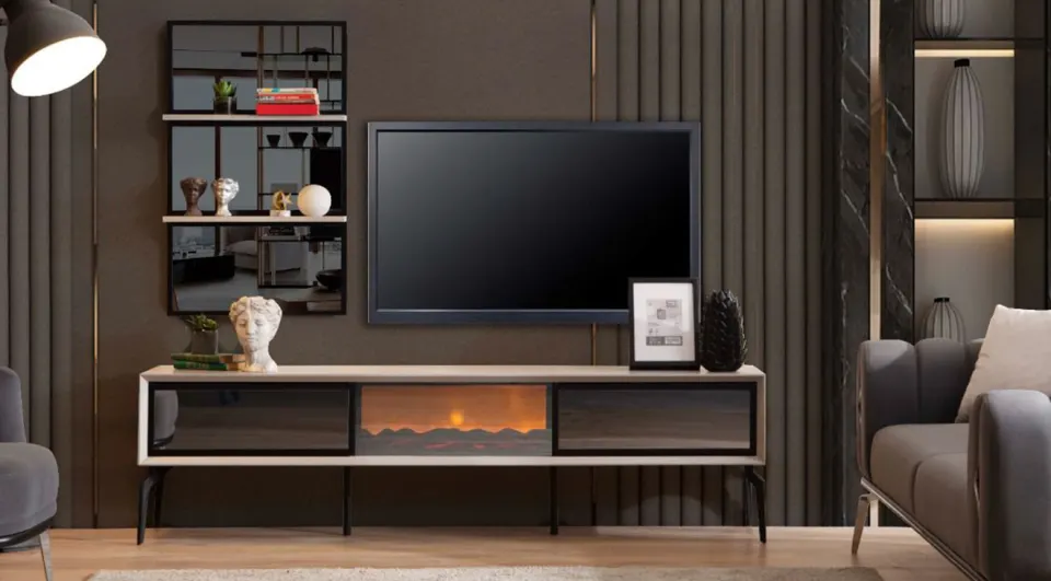 Madrid Fireplace Tv Unit