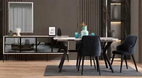 Madrid Modern Dining Room Set