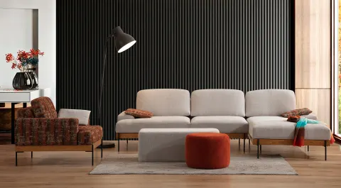 Dejavu Armchair Corner Sofa Set