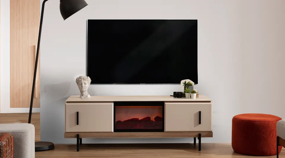 Dejavu Fireplace Tv Unit