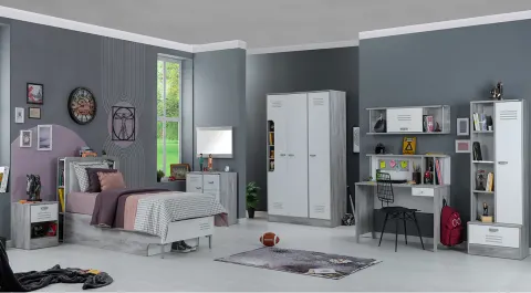 Smart 3 Doors Young Room Set