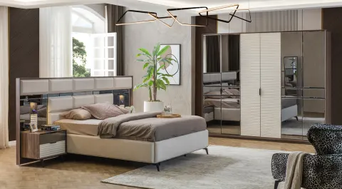 Vira 6 Door Bedroom Set