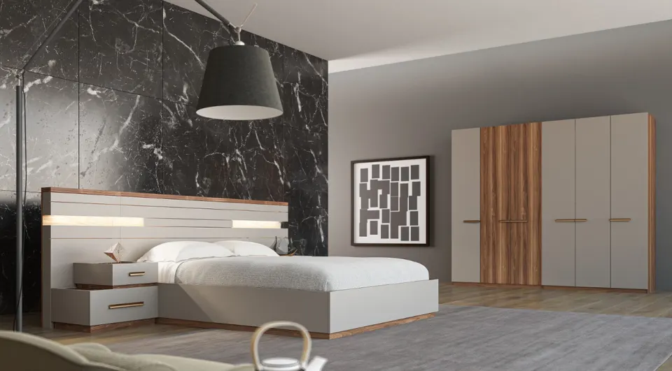 Gabon 6 Door Bedroom Set