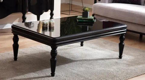 Crown Black Coffee Table