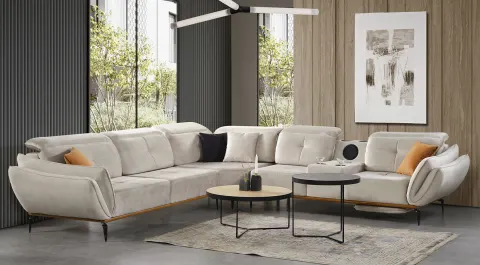 Seray Usbli Sofa Bed Corner Sofa Set