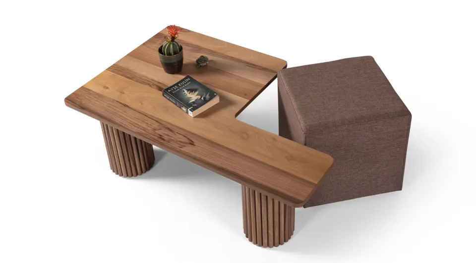 Lego Walnut Coffee Table