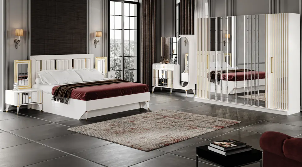 Florya Moonstone Bedroom Set