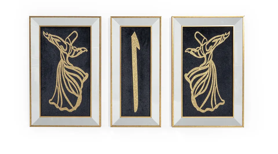 Triple Gold Table