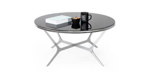 Asos Silver Metal Leg Coffee Table