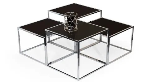 Bulmaca Silver Coffee Table