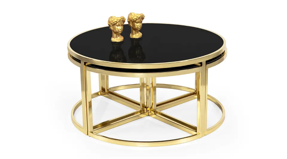 Motto Gold Metal Leg Coffee Table