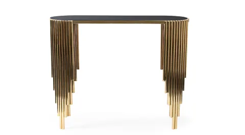 Side Gold Metal Leg Dresuar