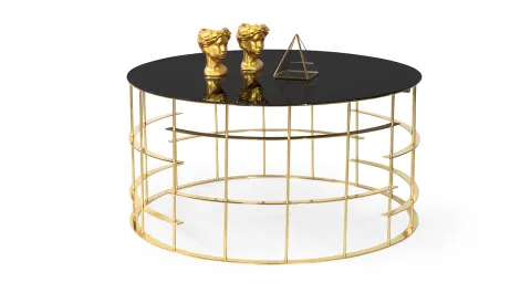 Venus Gold Metal Leg Coffee Table