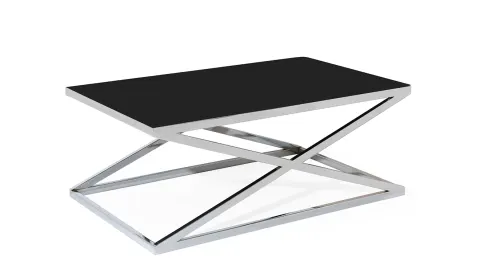 X Zen Silver Coffee Table