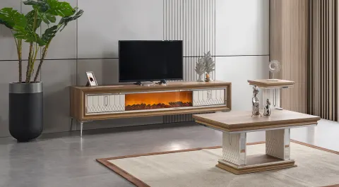 Emir Fireplace Tv Unit
