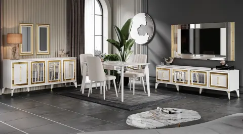 Uskudar Moonstone Dining Room Set