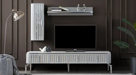 Bianca Fog Inlet TV Unit