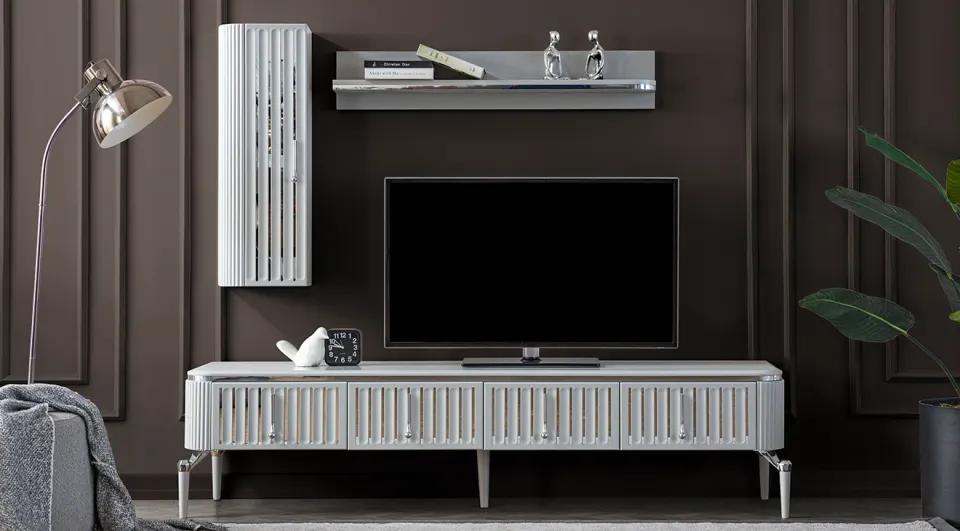 Bianca Fog Inlet TV Unit