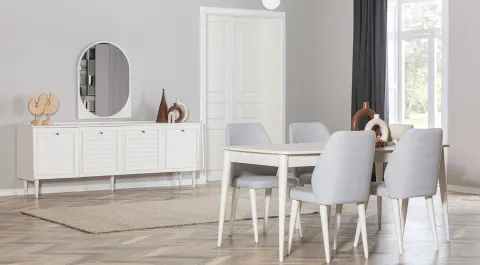 Agra Modern Dining Room Set