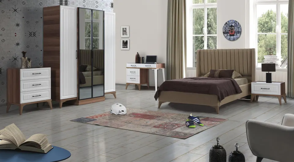 İpek 4 Doors Young Room Set
