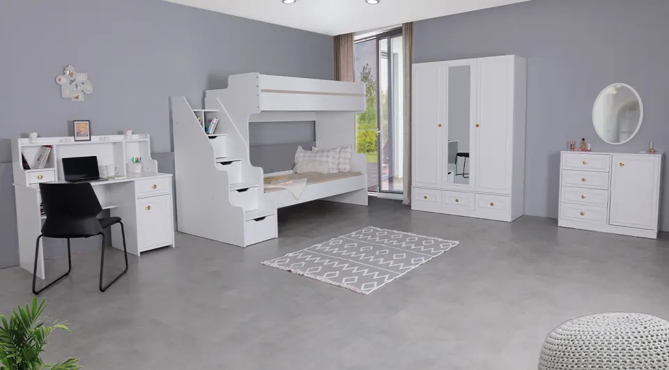 Elya Bunk Bed Young Room Set