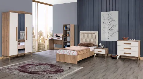 Safir 3 Doors Young Room Set