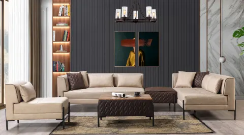 New Trend Module Corner Sofa Set